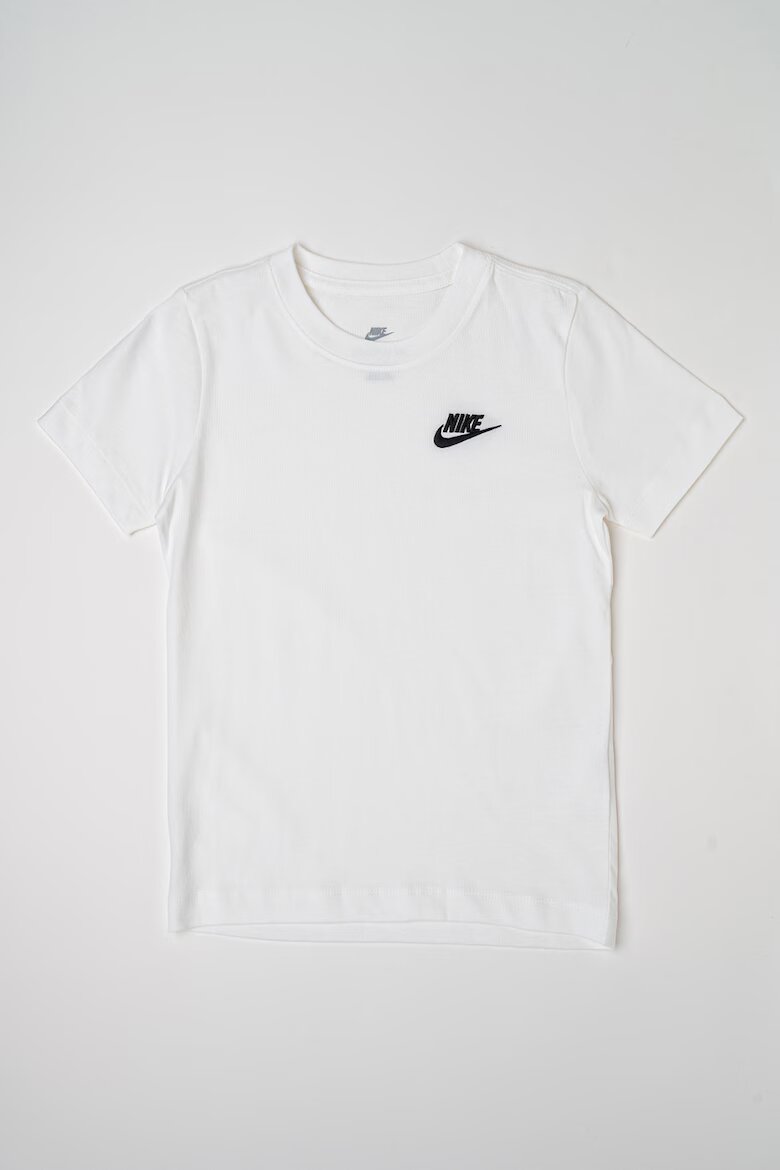 Nike Тениска Futura с овално деколте Бял