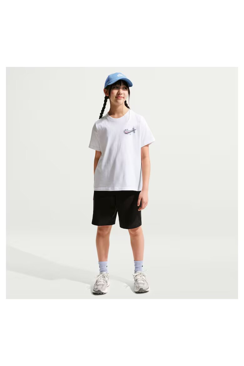 Nike Тениска G Nsw Tee Boy Airbrush IR5190100 Детска Бяла XL
