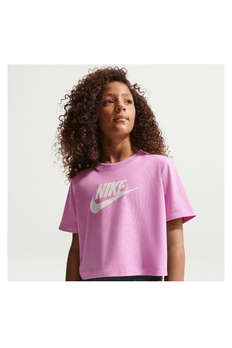Nike Тениска G NSW TEE CROP FUTURA HBR FZ5548503