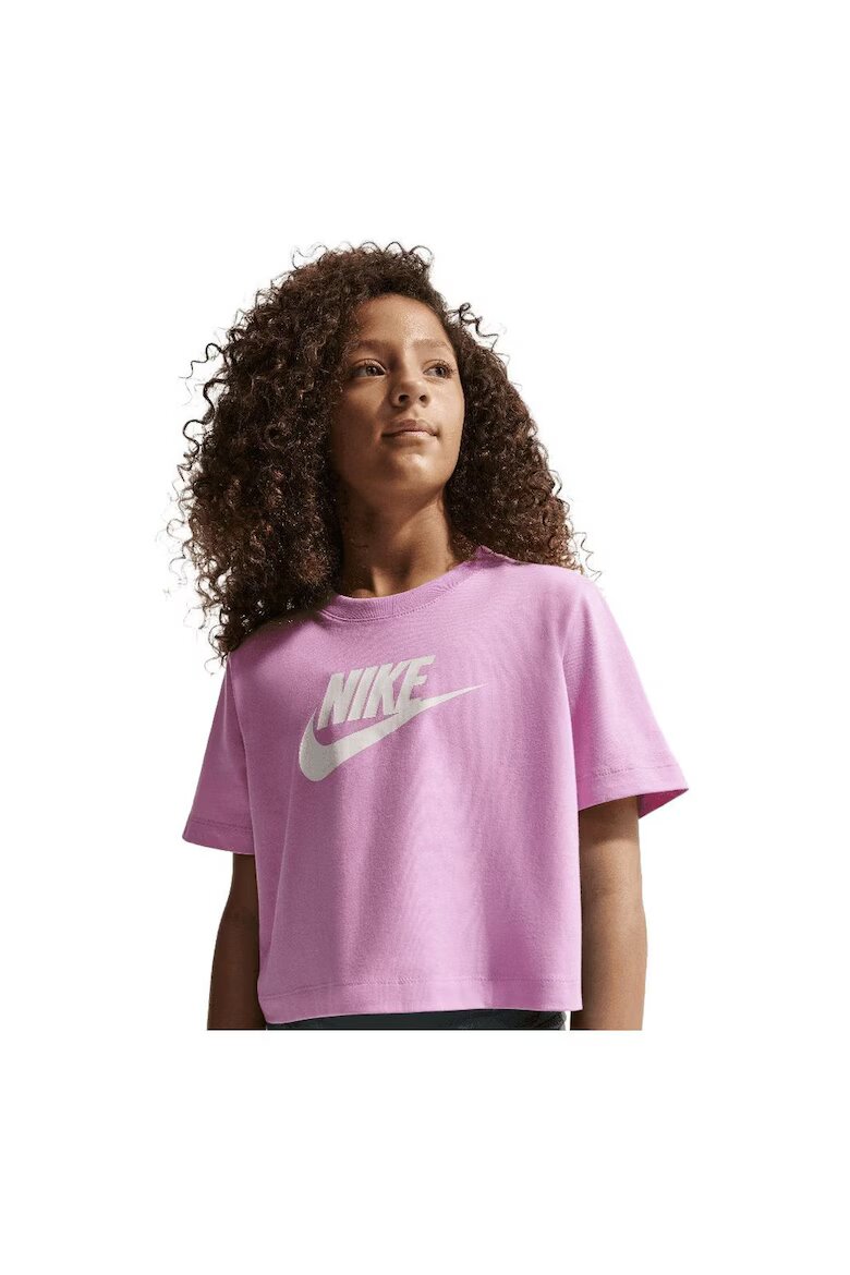 Nike Тениска G NSW TEE CROP FUTURA HBR FZ5548503
