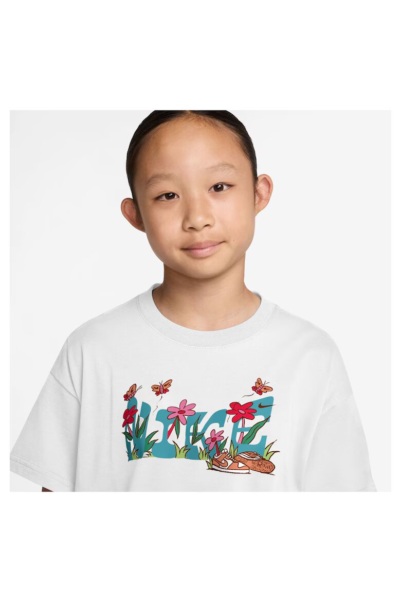 Nike Тениска G Nsw Tee Oc Boxy Camp II9803100