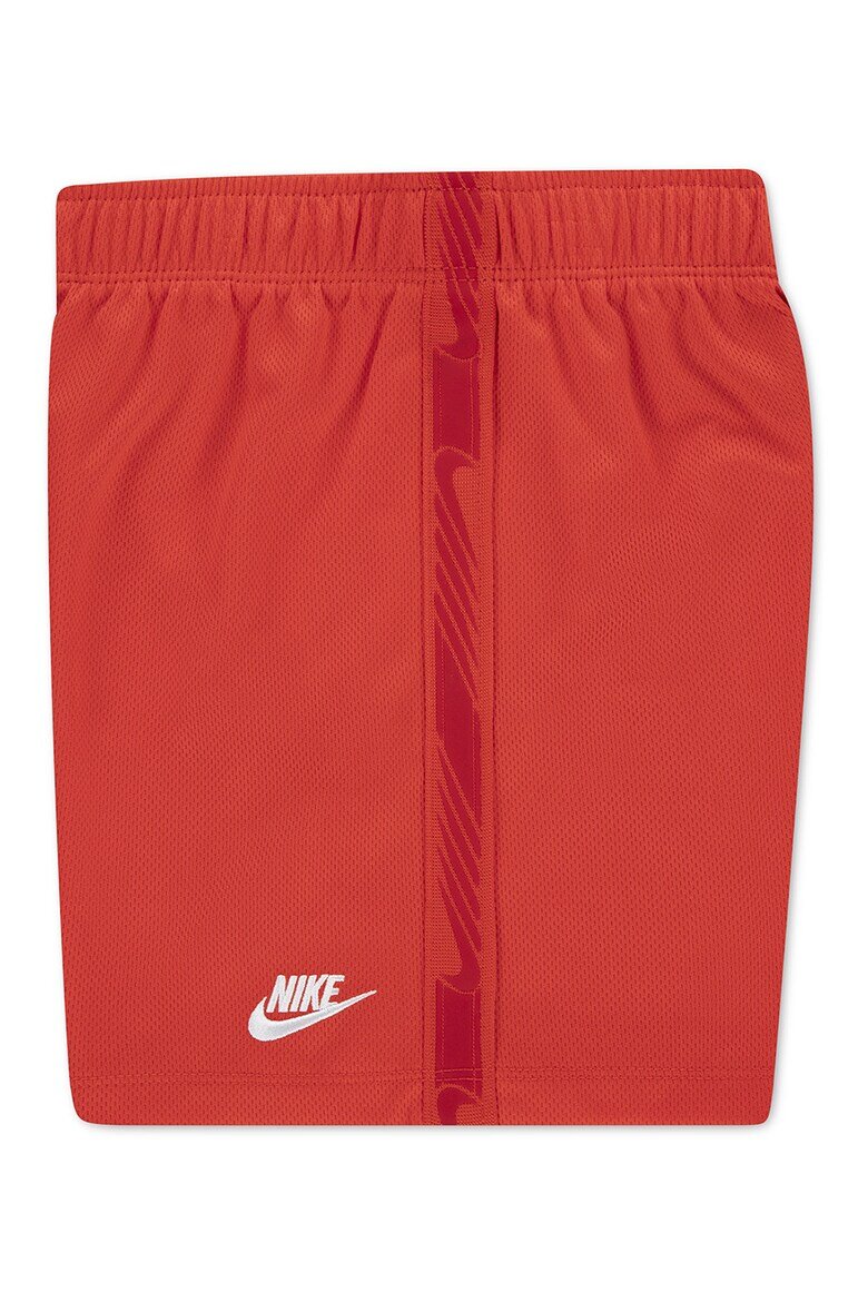 Nike Тениска и къс панталон - 2 части Червен/Черен/Бял