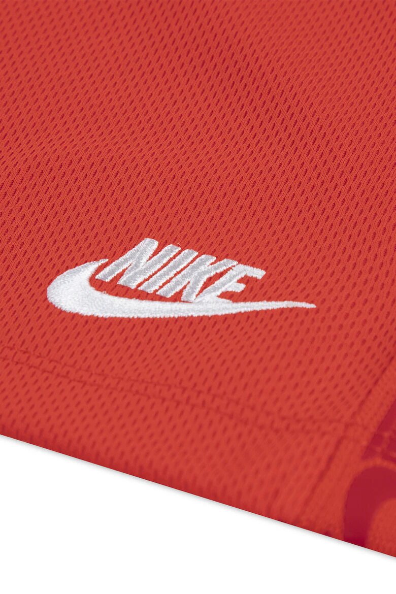 Nike Тениска и къс панталон - 2 части Червен/Черен/Бял