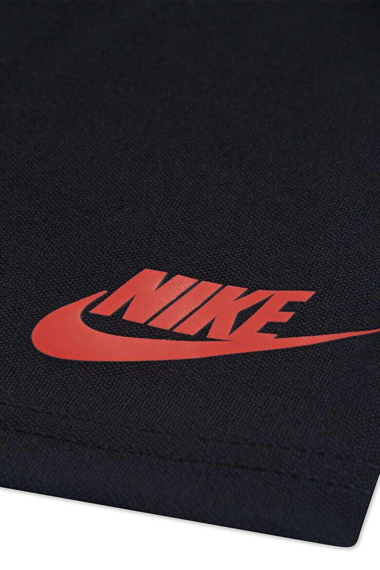 Nike Тениска и къс панталон - 2 части Червен/Черен/Бял