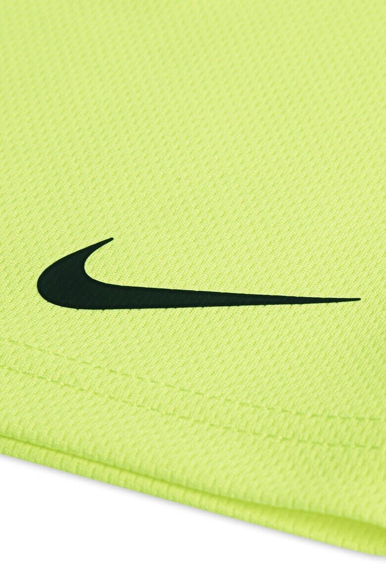 Nike Тениска и шорти с лого - 2 части Черен/Шам фъстък зелено