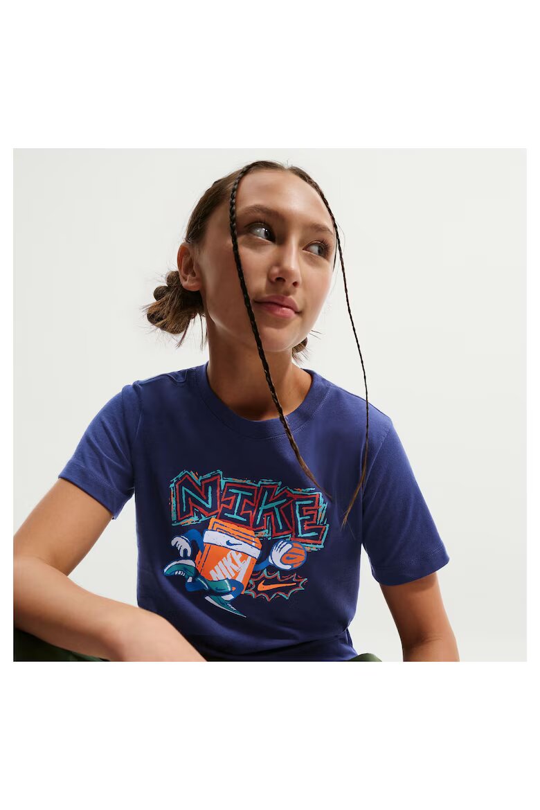 Nike Тениска K Nsw Tee Boxy Hoops IM9532410