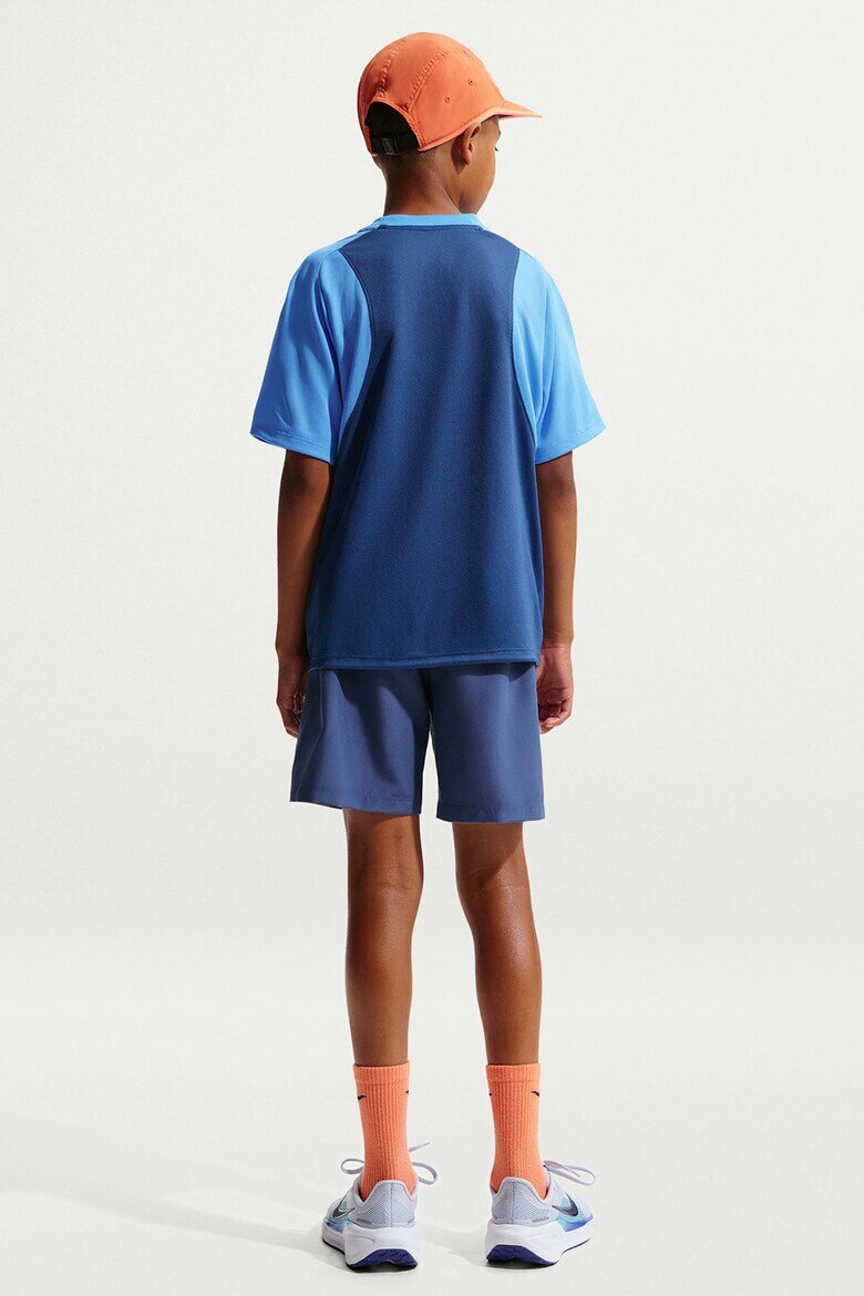 Nike Тениска Multi SS Love с лого Тюркоаз