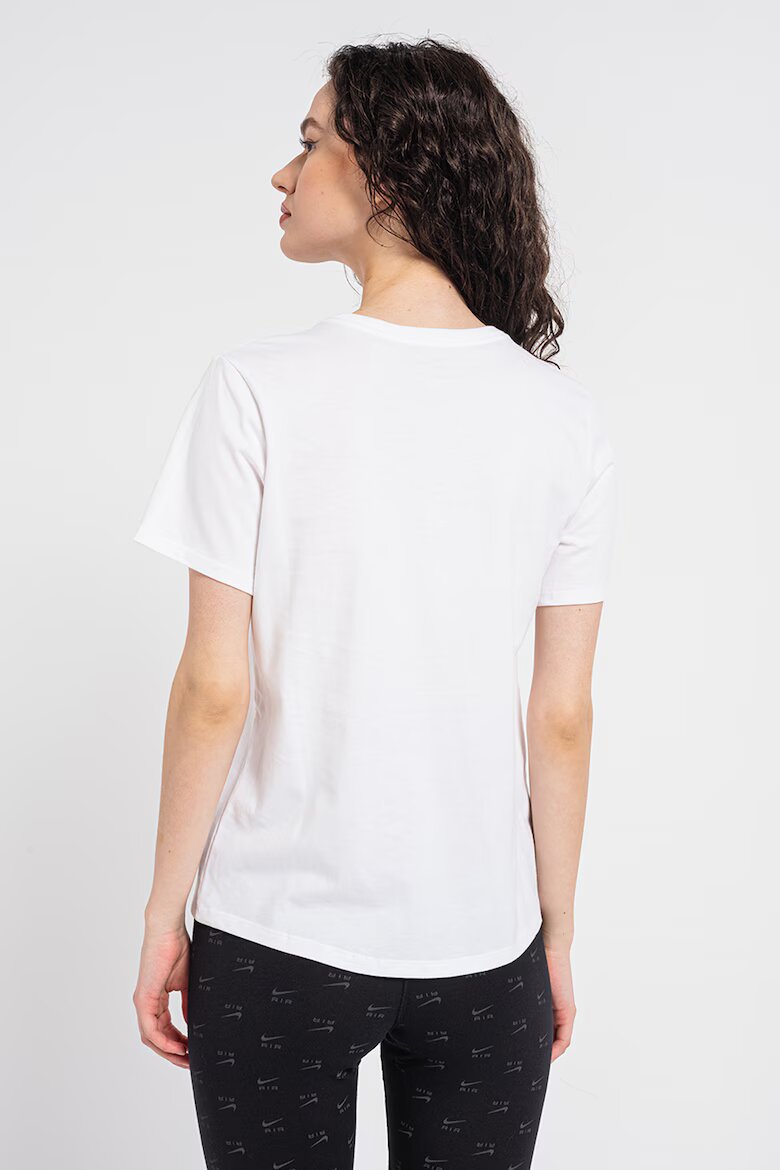 Nike Тениска с лого Essentials Бял