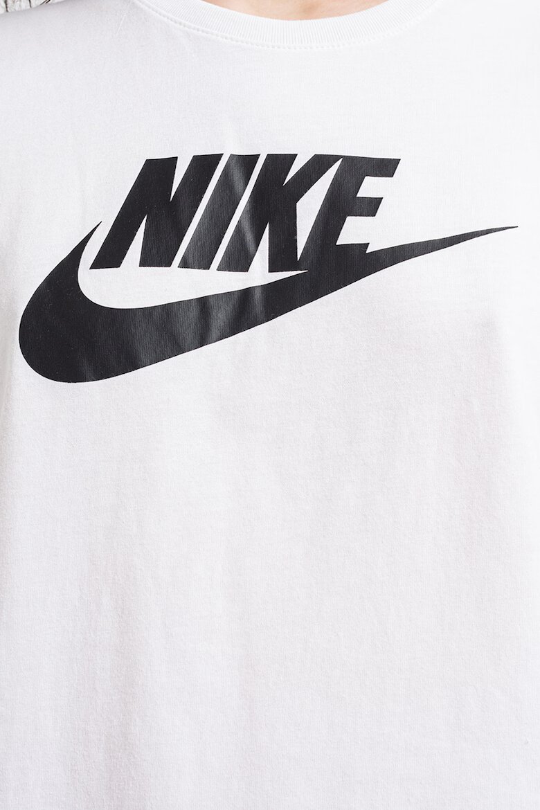 Nike Тениска с лого Essentials Бял