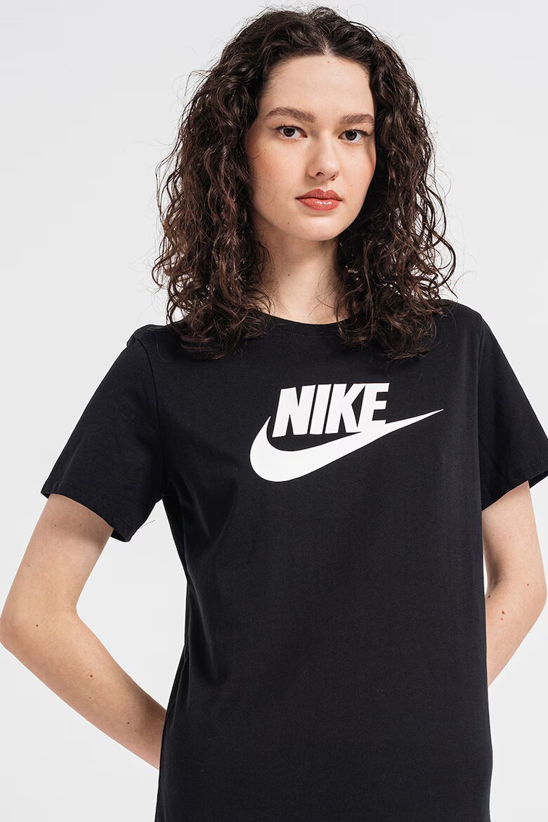 Nike Тениска с лого Essentials Черен