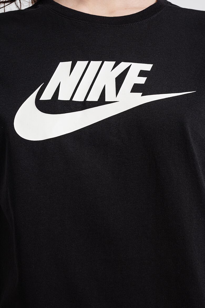 Nike Тениска с лого Essentials Черен