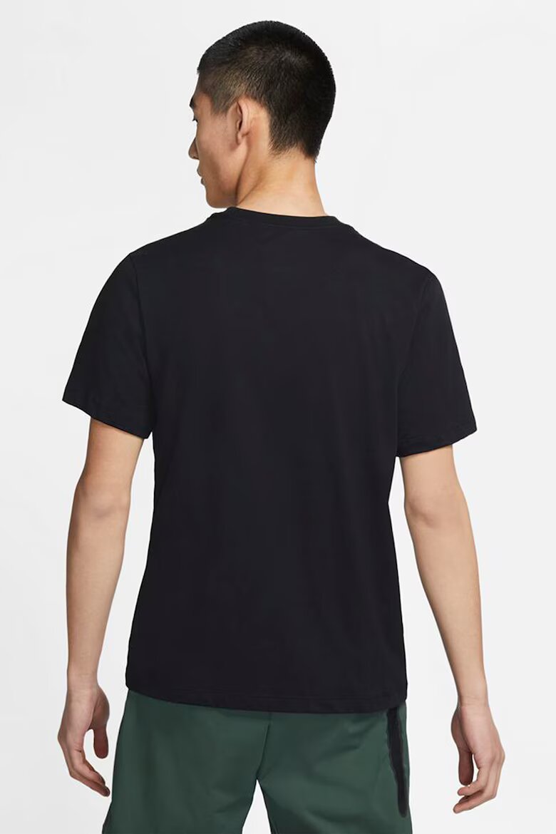 Nike Тениска Sportswear Swoosh с лого Черен