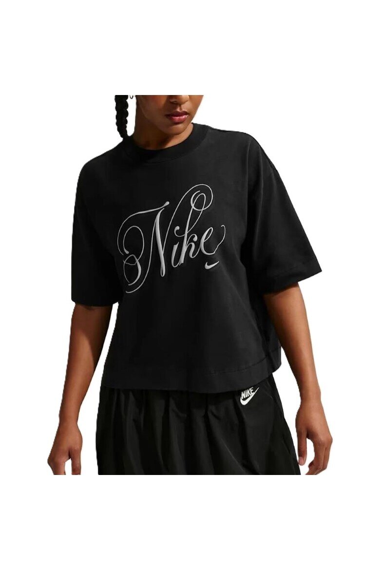 Nike Тениска W NSW SS TEE BOXY SCRIPT-IH7607-010
