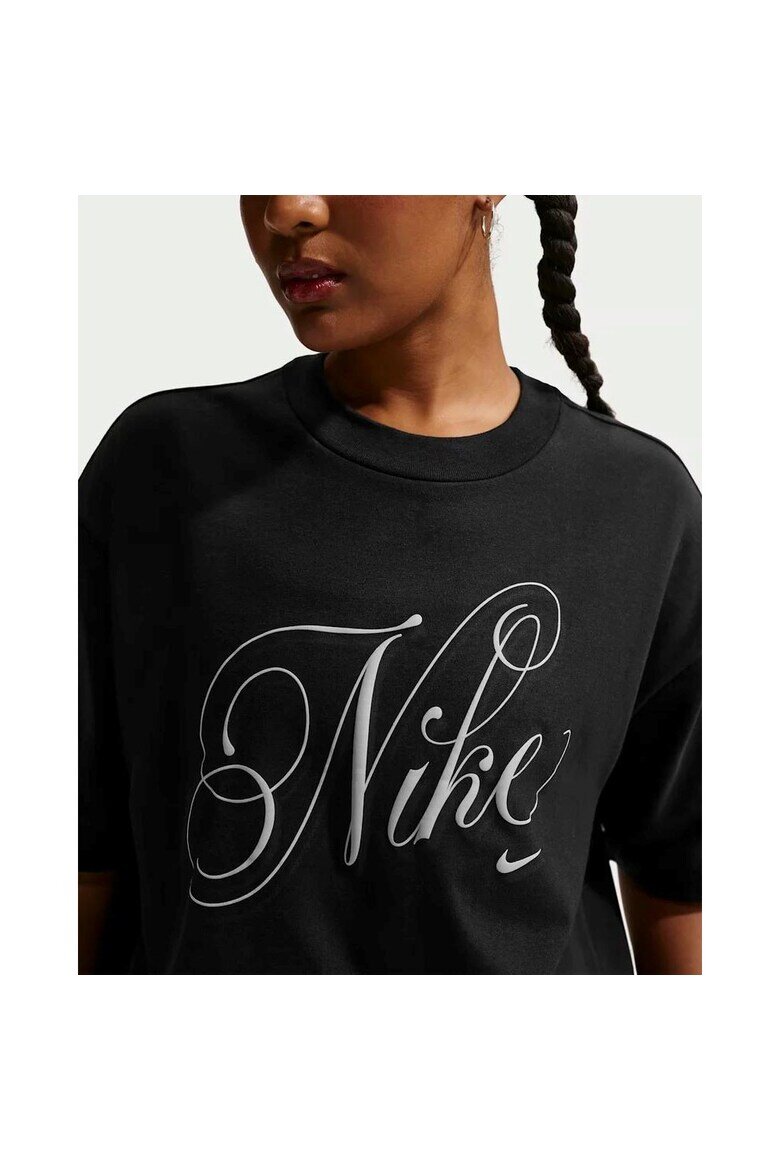 Nike Тениска W NSW SS TEE BOXY SCRIPT-IH7607-010