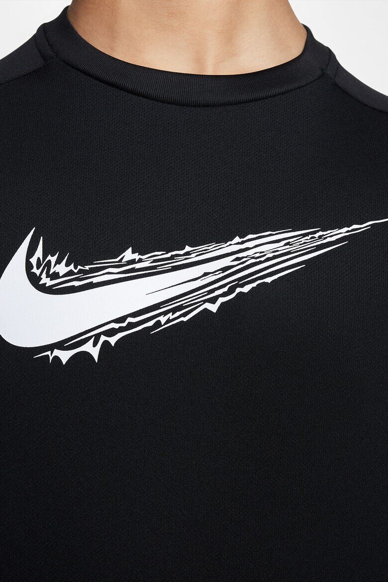 Nike Тренировъчна тениска Multi Бял/Черен