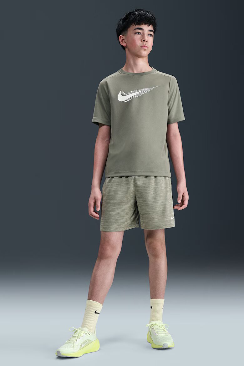 Nike Тренировъчна тениска Multi Каки