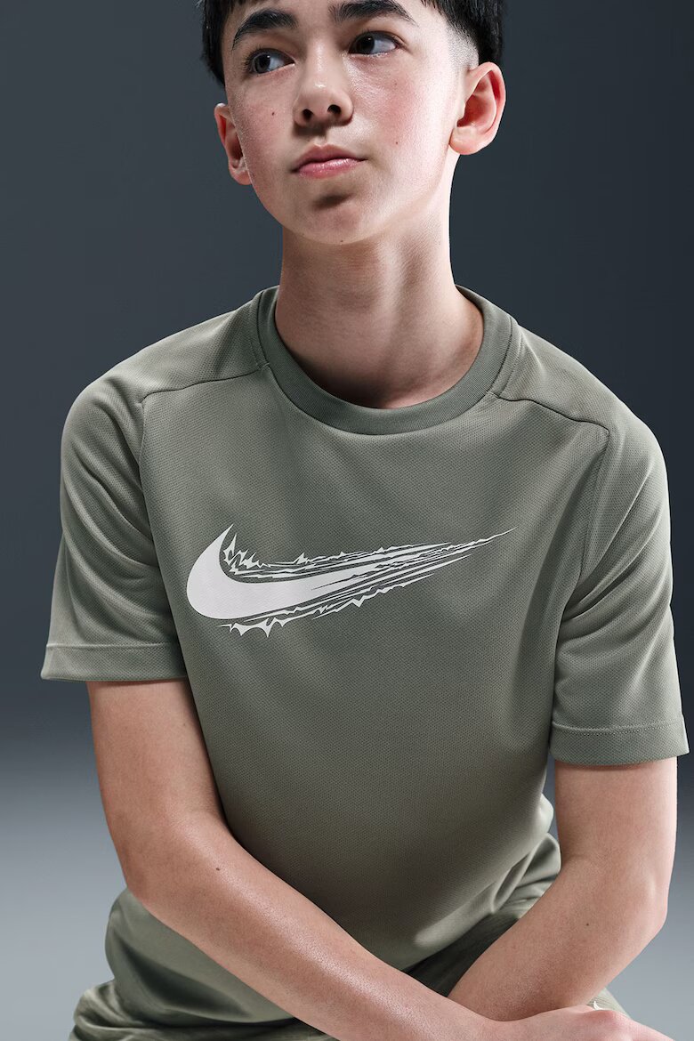 Nike Тренировъчна тениска Multi Каки