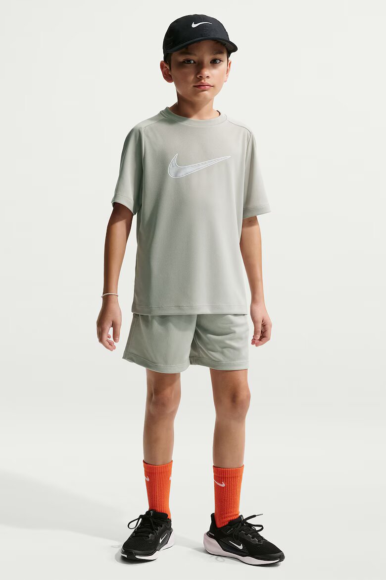 Nike Тренировъчна тениска с Dri-FIT Светло сив