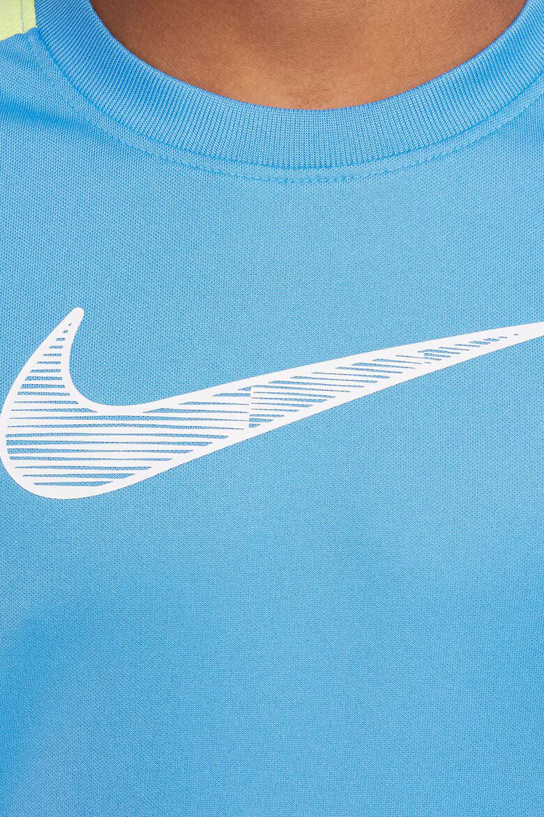 Nike Тренировъчна тениска Trophy 23 Бял/Светлосин