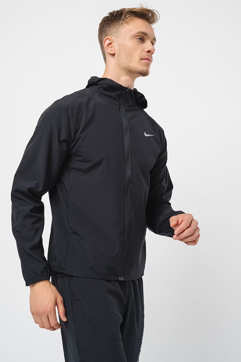 Nike Тренировъчно яке Form с Dri-FIT с качулка Черен