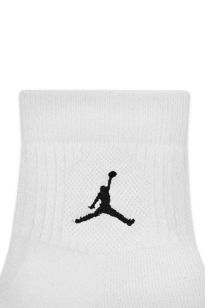 Nike Унисекс баскетболни чорапи - 3 чифта Бял