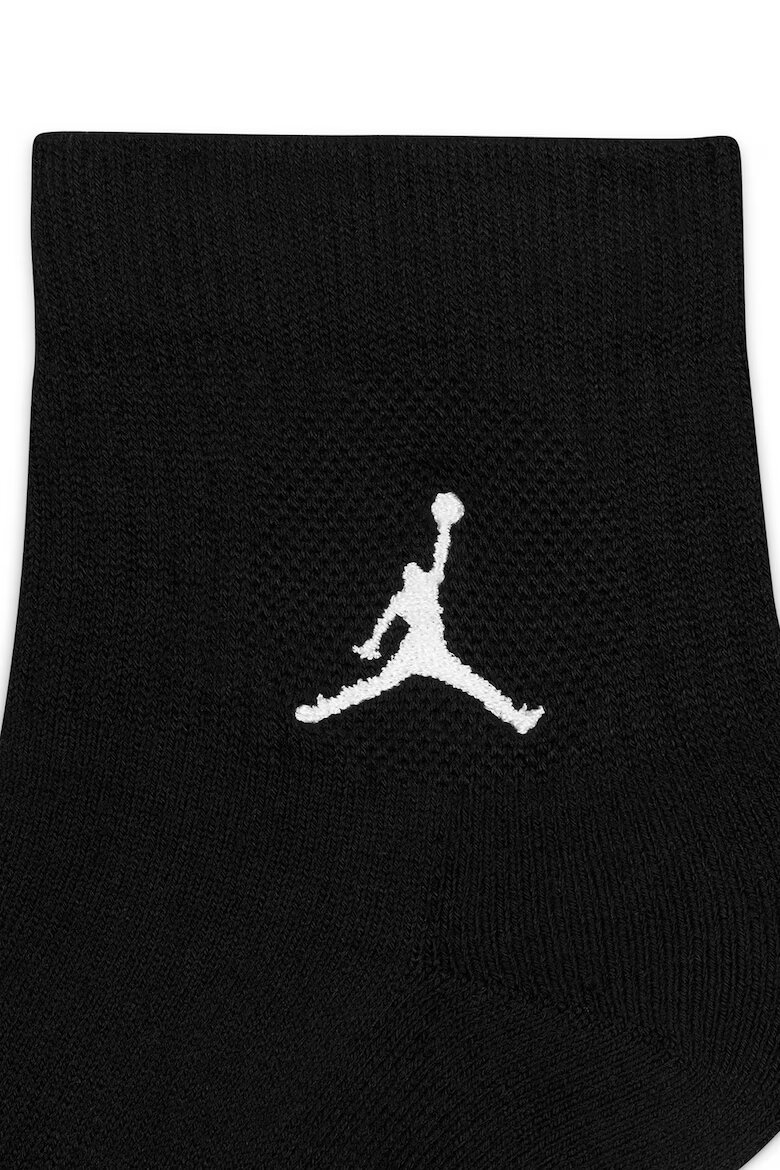 Nike Унисекс баскетболни чорапи - 3 чифта Черен