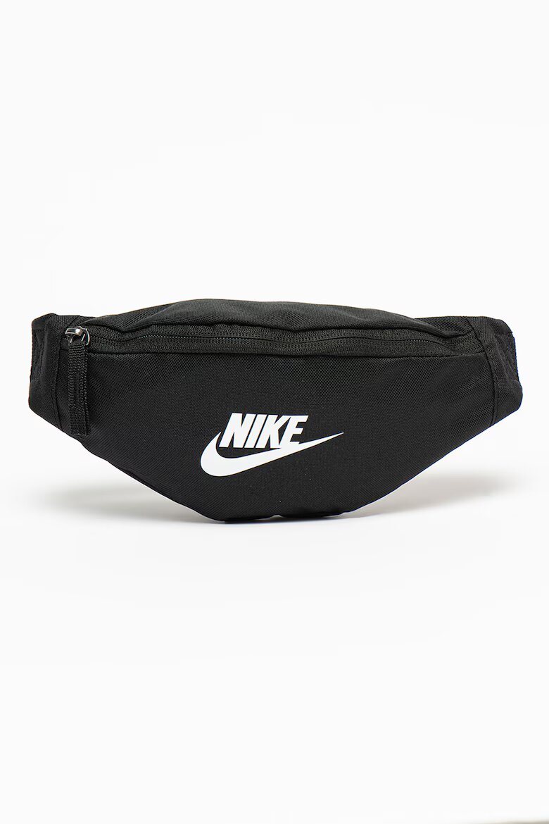 Nike Унисекс чанта за кръста Heritage с лого Черен