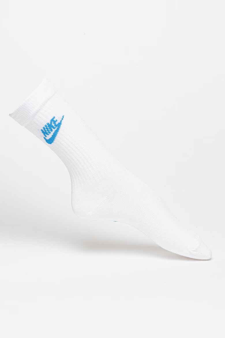 Nike Унисекс чирапи Everyday Essential - 3 чифта Бял