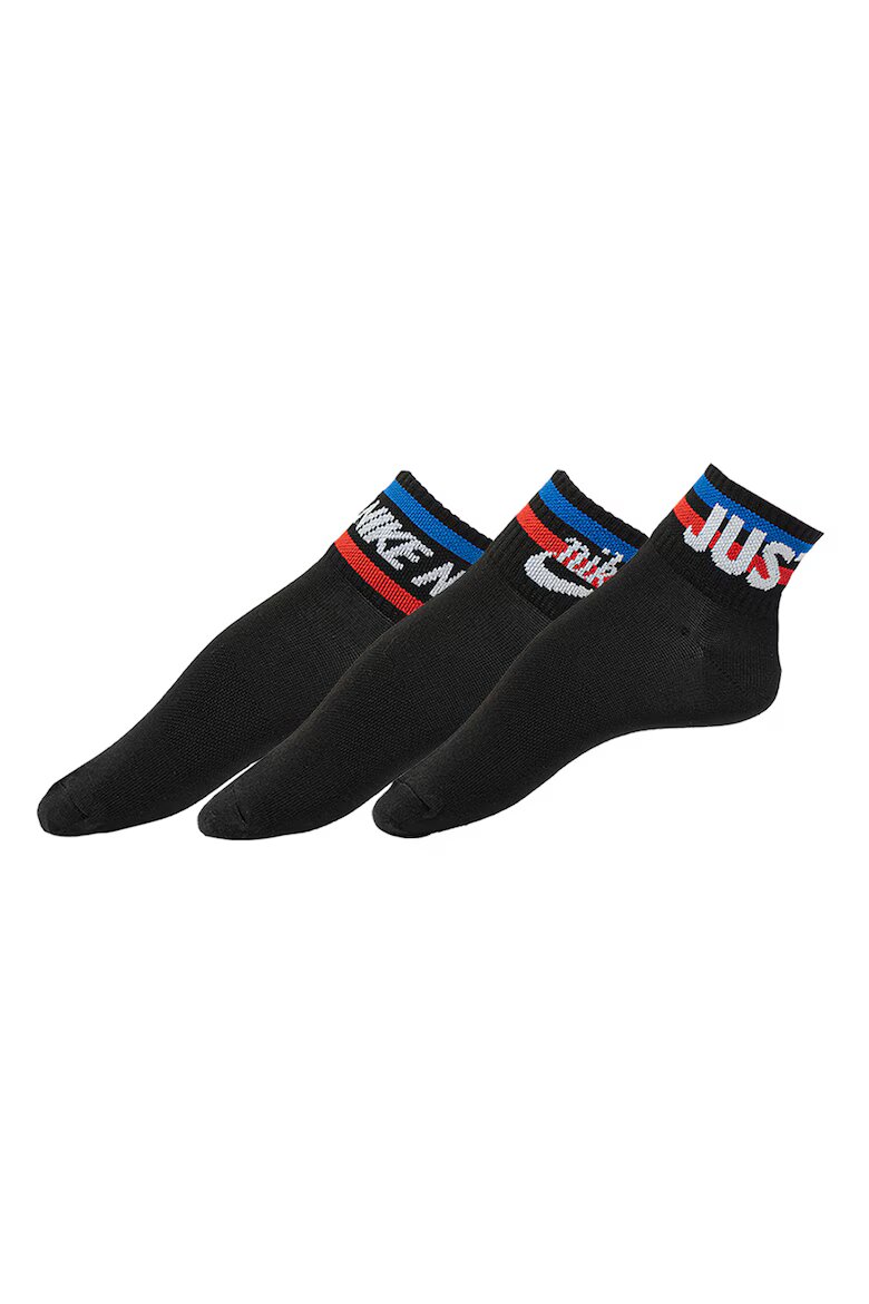 Nike Унисекс чорапи Everyday Essential - 3 чифта Черен