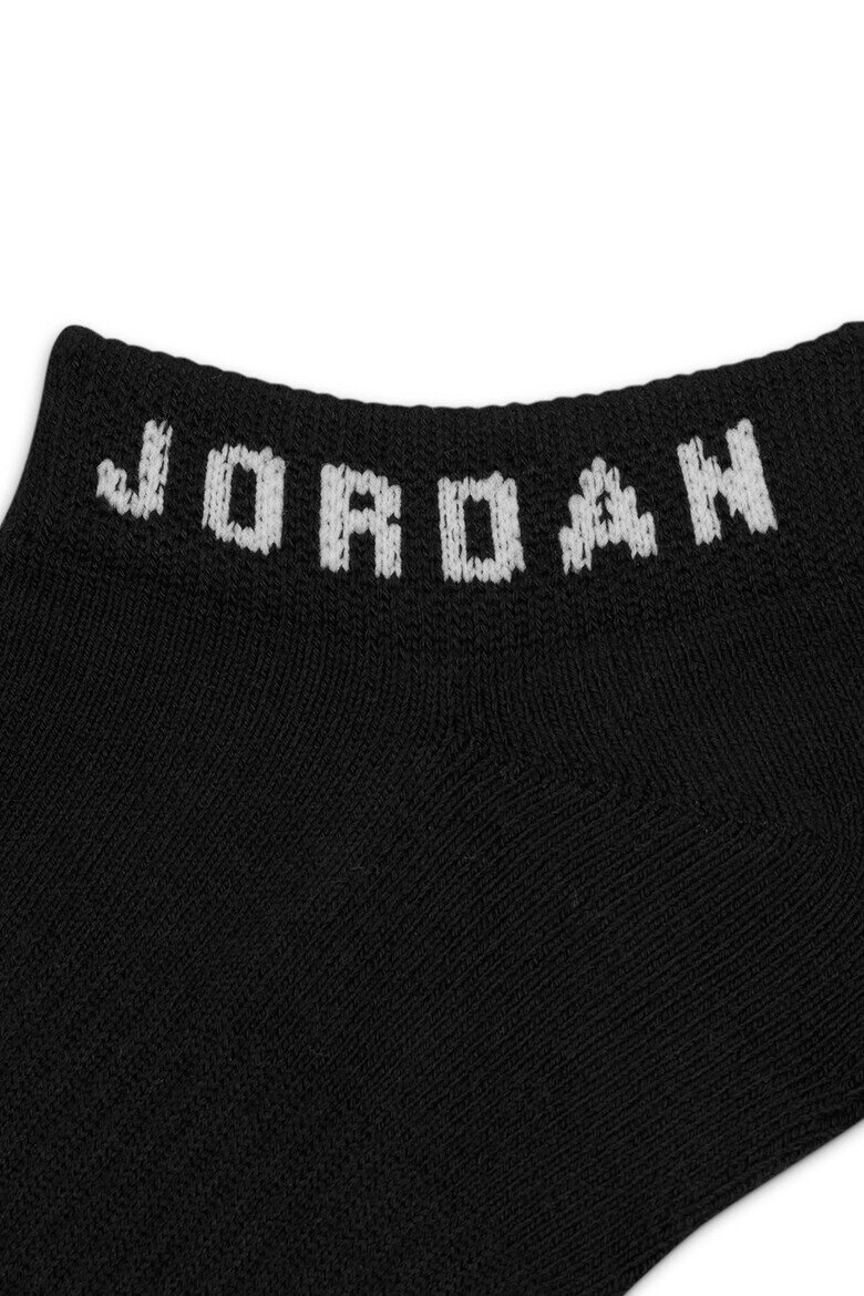 Nike Унисекс чорапи Jordan с лого - 3 чифта Черен