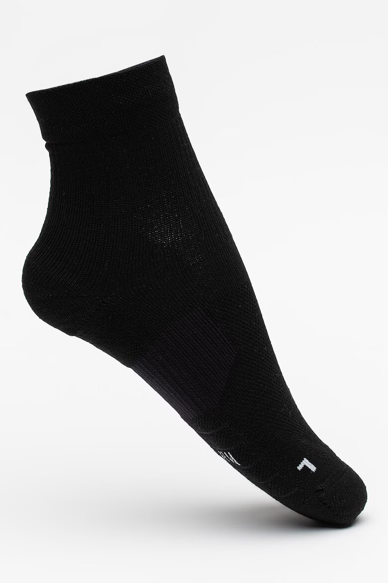 Nike Унисекс чорапи за бягане Multiplier - 2 чифта Бял/Черен