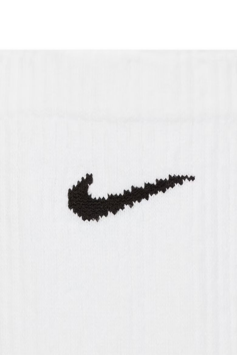 Nike Унисекс фитнес чорапи Everyday Plus - 3 чифта Бял