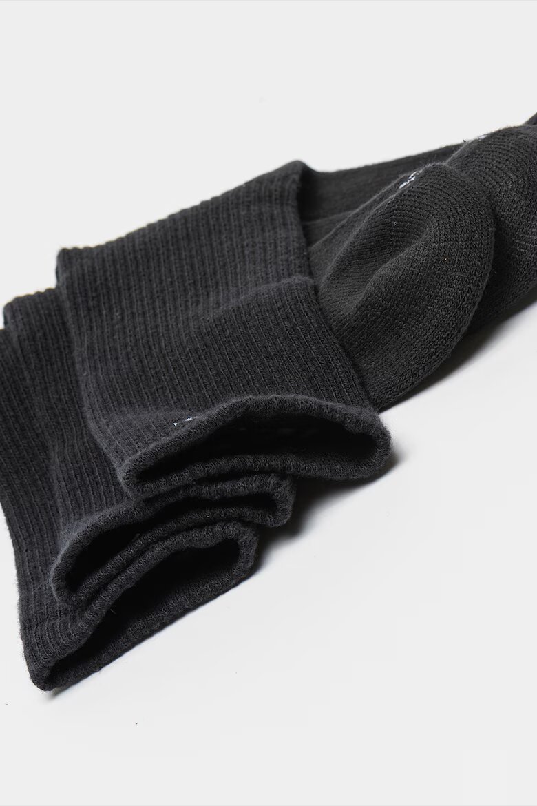 Nike Унисекс фитнес чорапи Everyday Plus - 3 чифта Черен