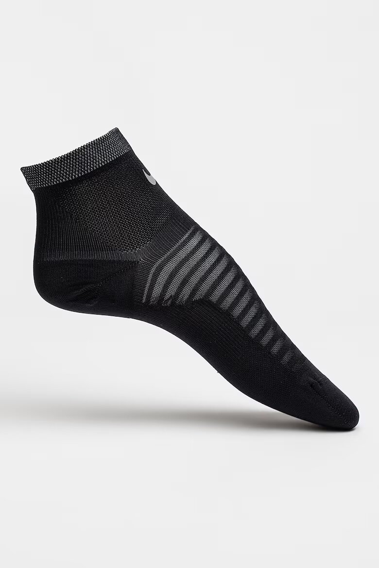 Nike Унисекс къси чорапи за бягане Бял/Черен