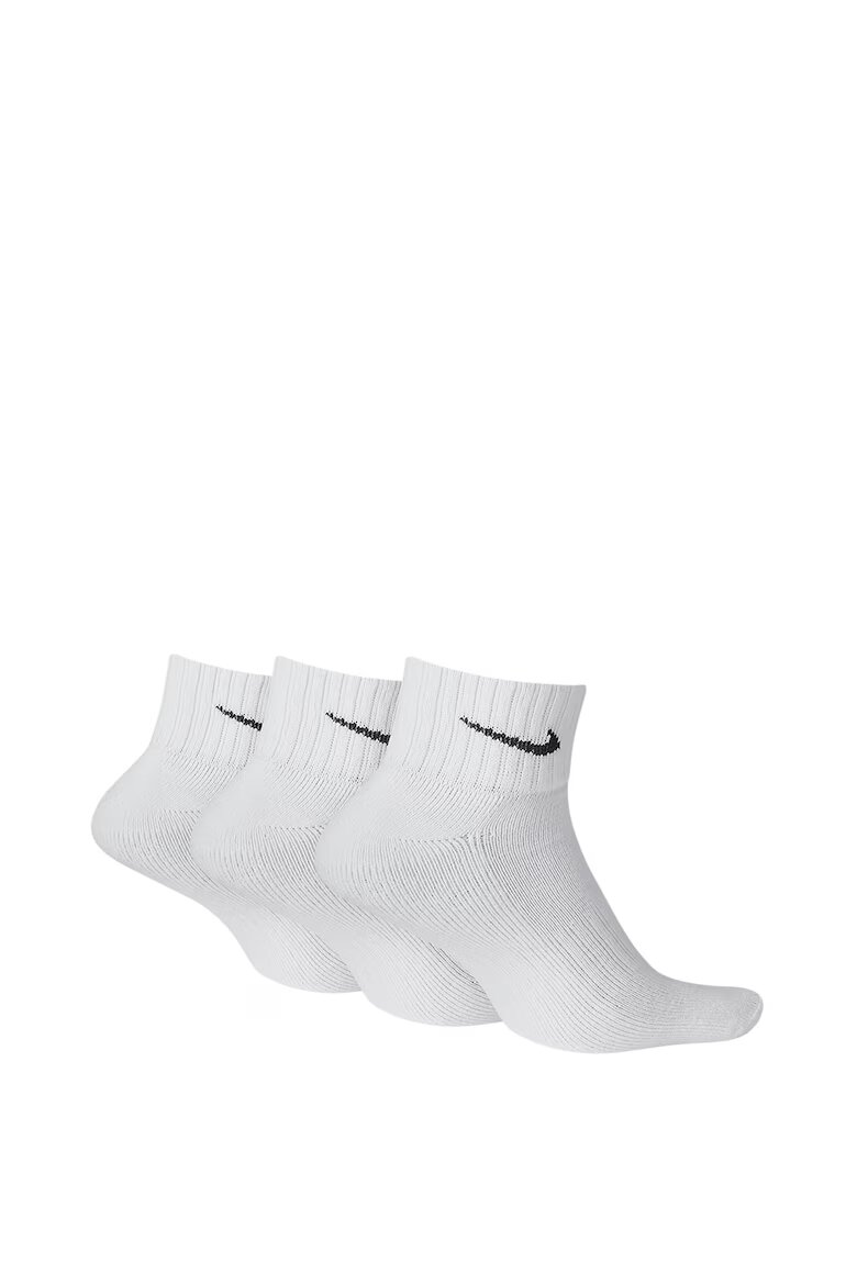 Nike Унисекс памучни чорапи 3PPK Value Черен/Бял