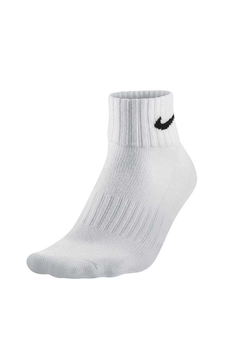 Nike Унисекс памучни чорапи 3PPK Value Черен/Бял