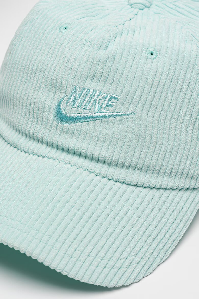 Nike Унисекс шапка Club с бродирано лого Светлозелен