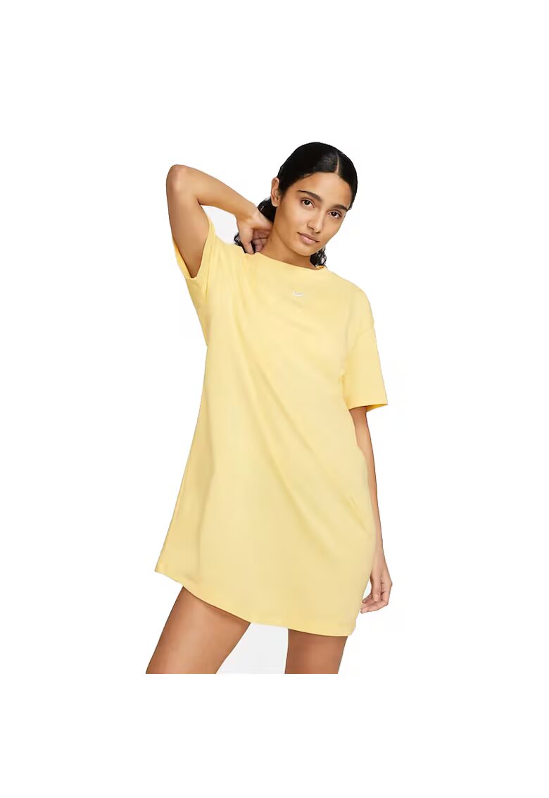 Nike W NSW ESSNTL SS DRESS TSHRT - DV7882-795 - жени - злато