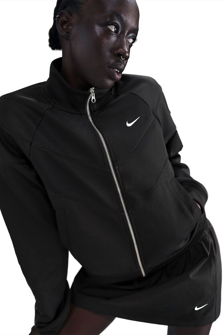 Nike Яке Sportswear Windrunner с цип Черен