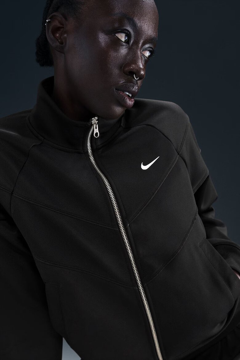 Nike Яке Sportswear Windrunner с цип Черен