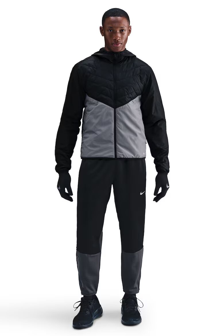Nike Яке Therma-FIT Synfl за бягане Черен/Сив