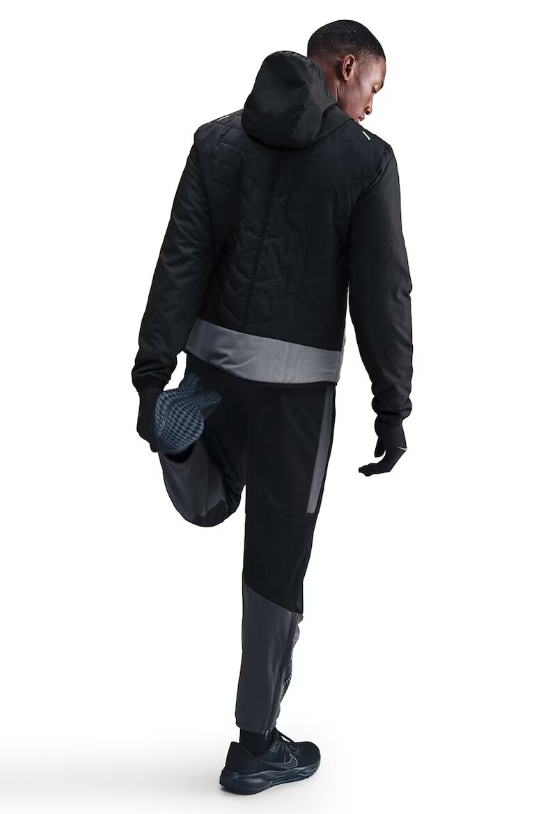 Nike Яке Therma-FIT Synfl за бягане Черен/Сив