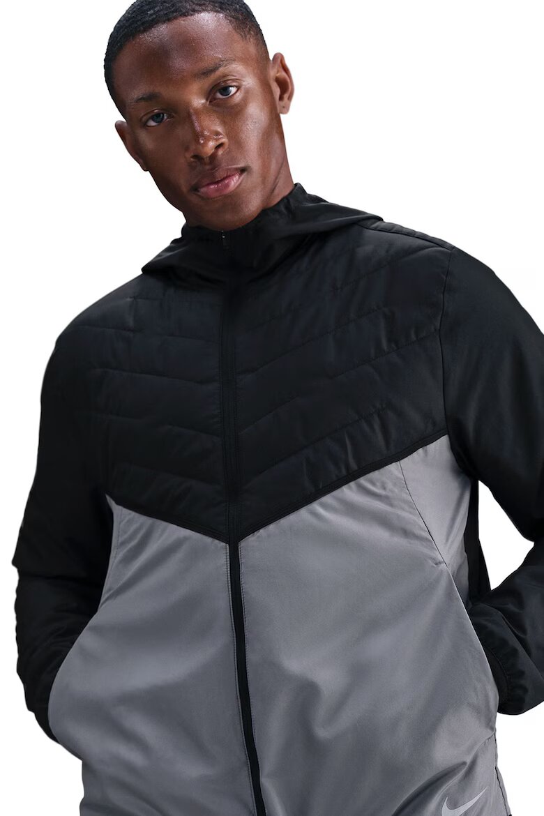 Nike Яке Therma-FIT Synfl за бягане Черен/Сив