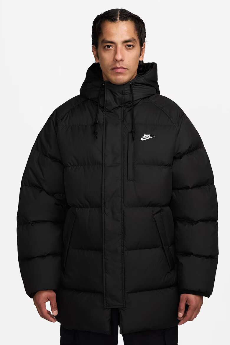 Nike Зимно яке с джобове Черен