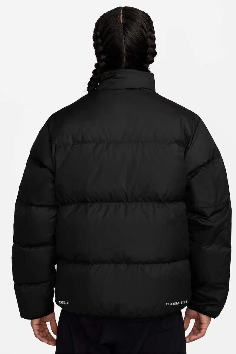 Nike Зимно яке с джобове с цип Черен