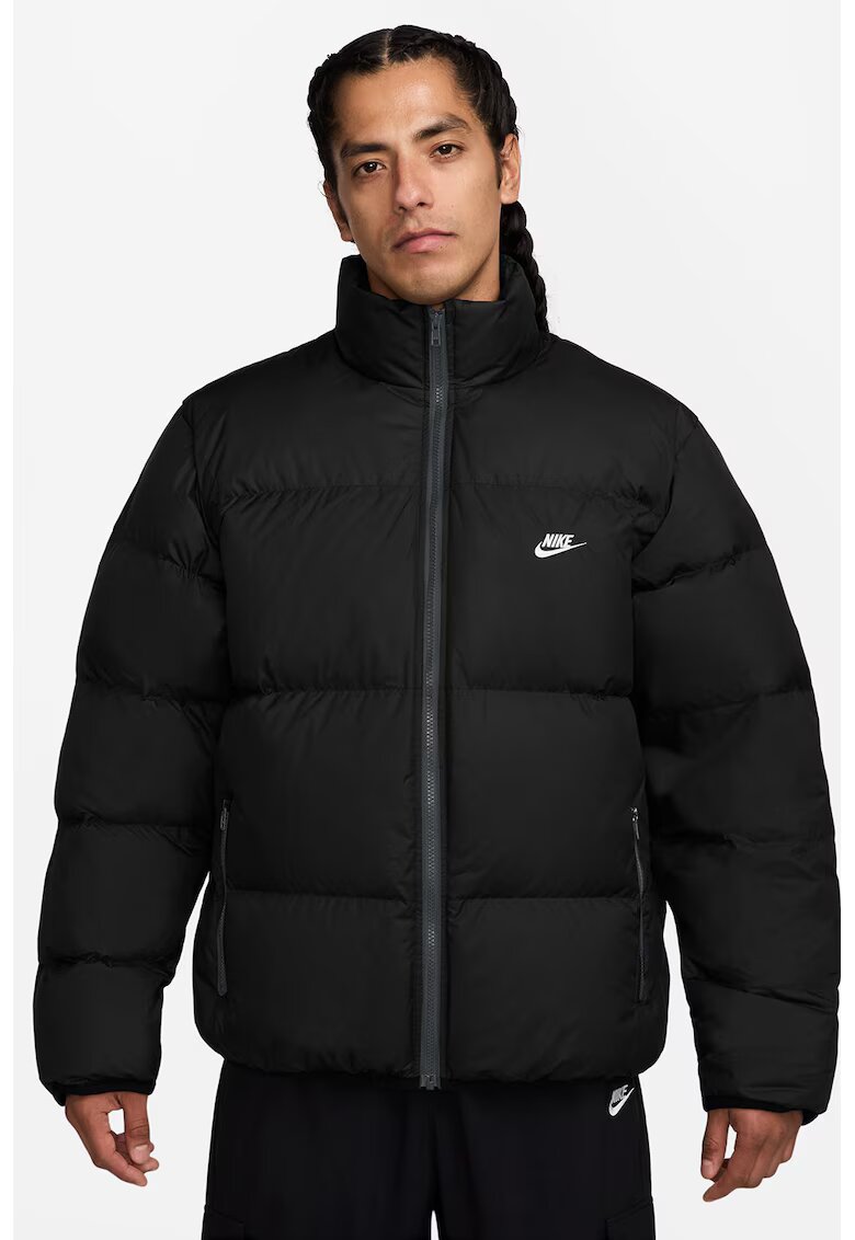 Nike Зимно яке с джобове с цип - Черен