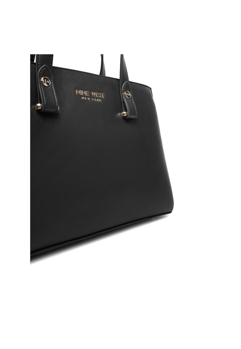 NINE WEST Дамска чанта CEO-MAINE-LDA8203 - черна - текстил
