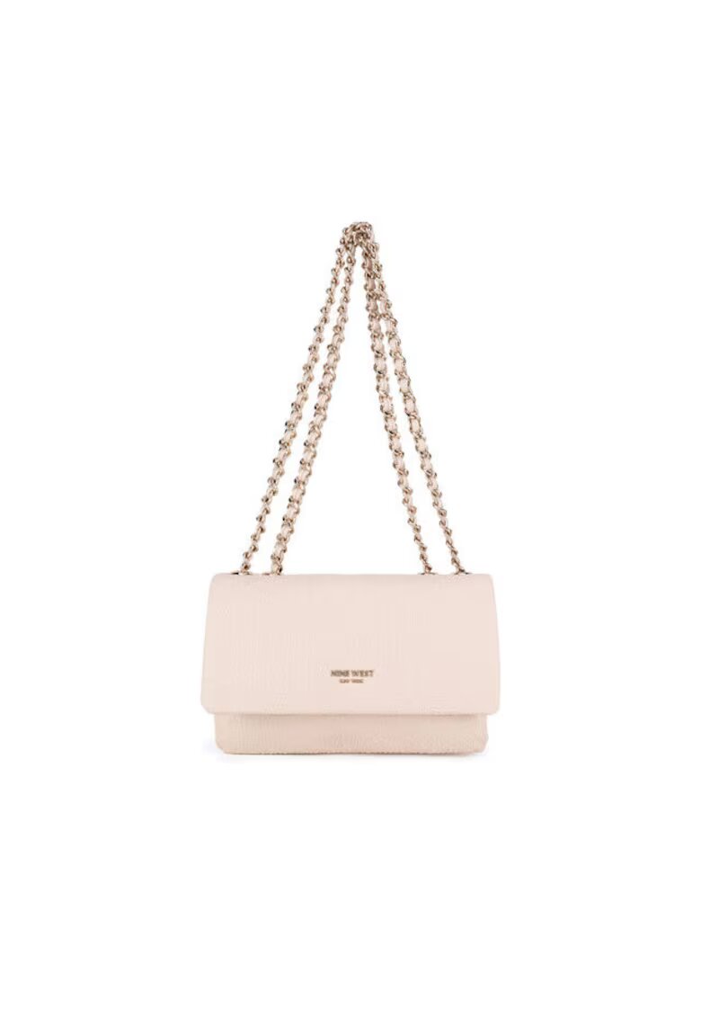 NINE WEST Дамска чанта модел LDA6128C - бежова - синтетичен материал