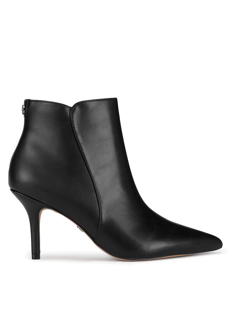 NINE WEST Дамски боти - синтетика - черни - с ток