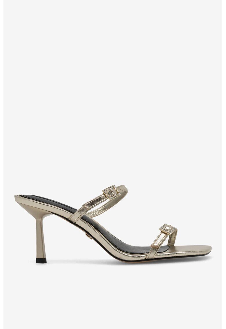 NINE WEST Дамски чехли 5905588606055 - Синтетични - Златни